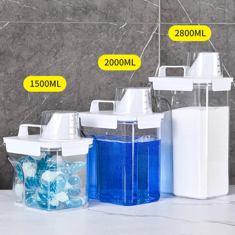 Airtight Laundry Detergent Storage Box