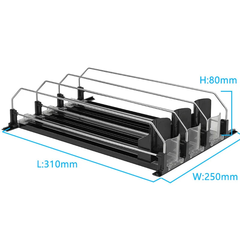 3/5grids Fridge Beverage Organizer