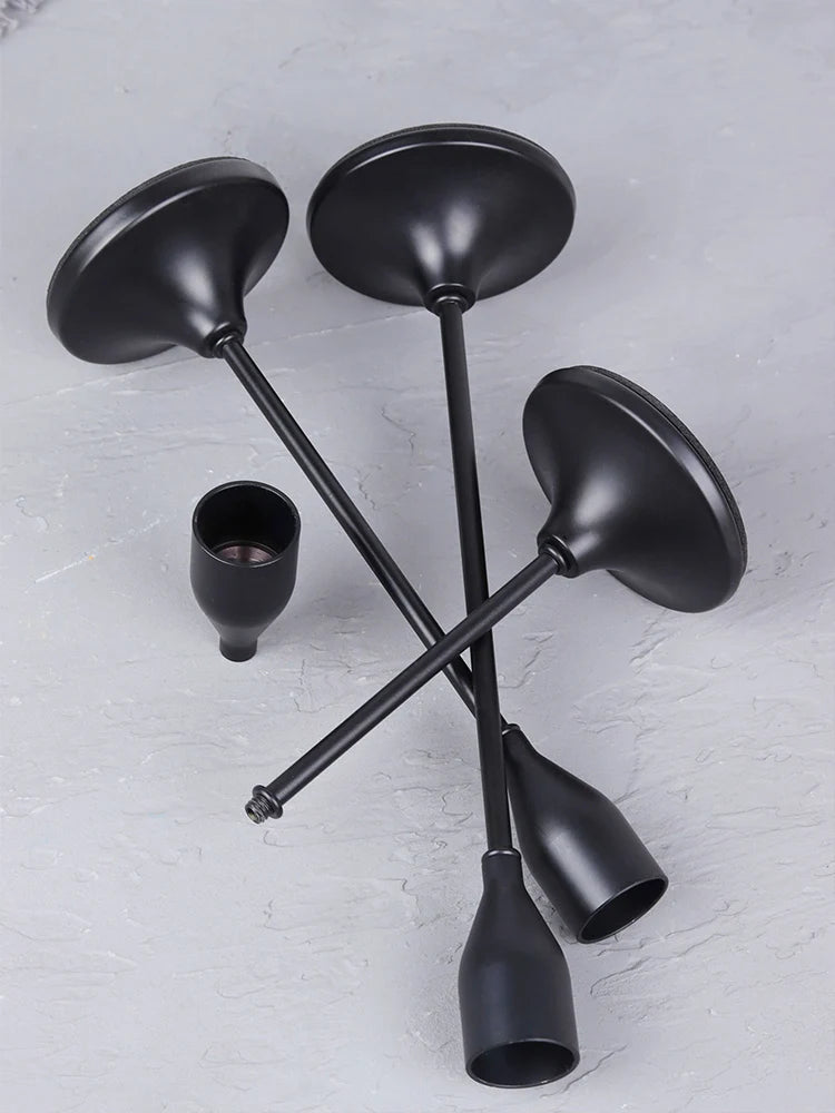 3Pcs/Set Metal Candle Holders