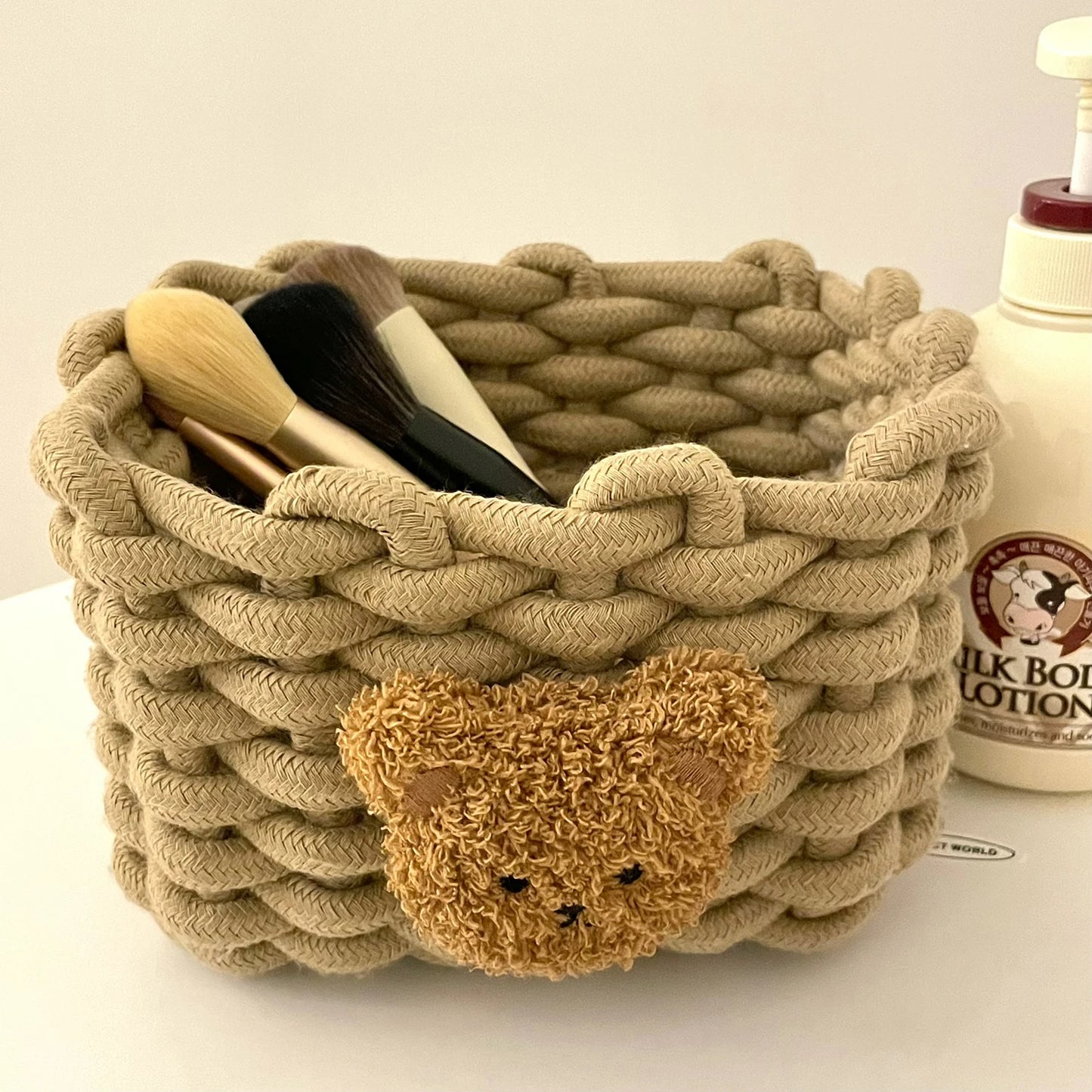 Handmade Cotton Storage Basket